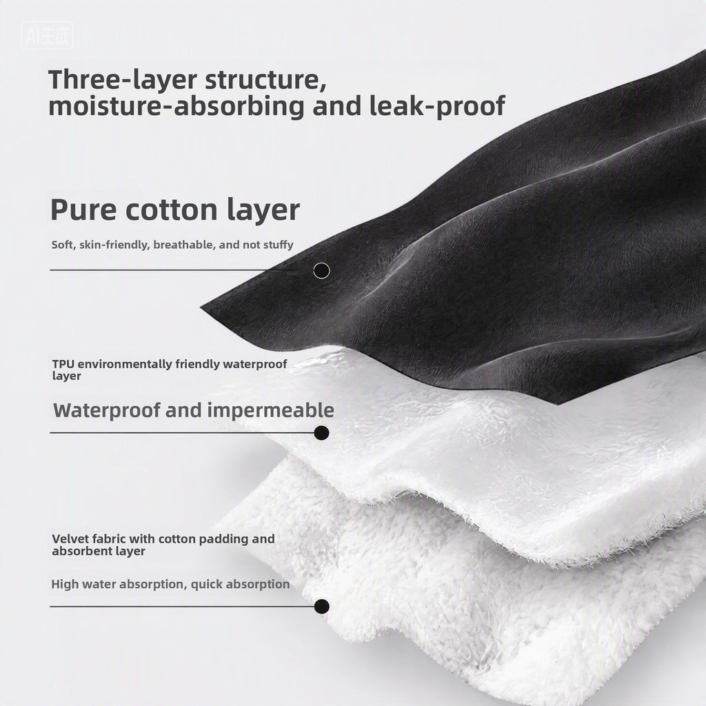 Reusable Washable Men's Leak-Proof Incontinence Underwear